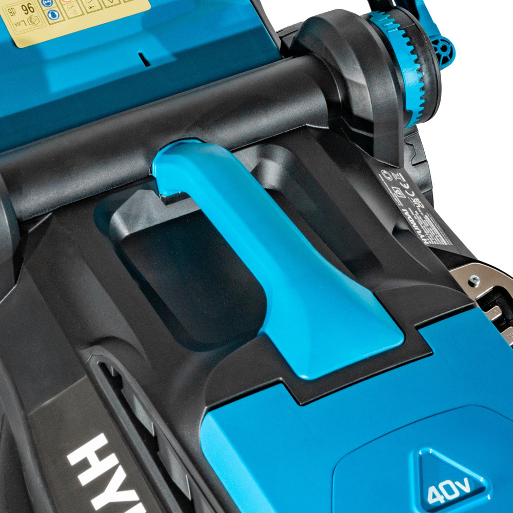 Hyundai HY40CLM38 3-in-1 40V (2x20V) Push Cordless Lawn Mower (with 2 x 4Ah Batteries & Dual Charger)