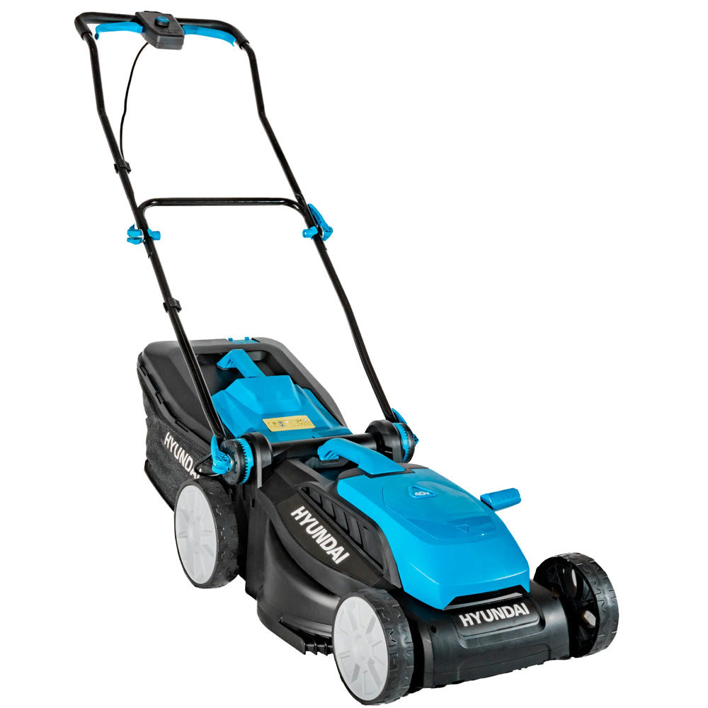 Hyundai HY40CLM38 3-in-1 40V (2x20V) Push Cordless Lawn Mower (with 2 x 4Ah Batteries & Dual Charger)