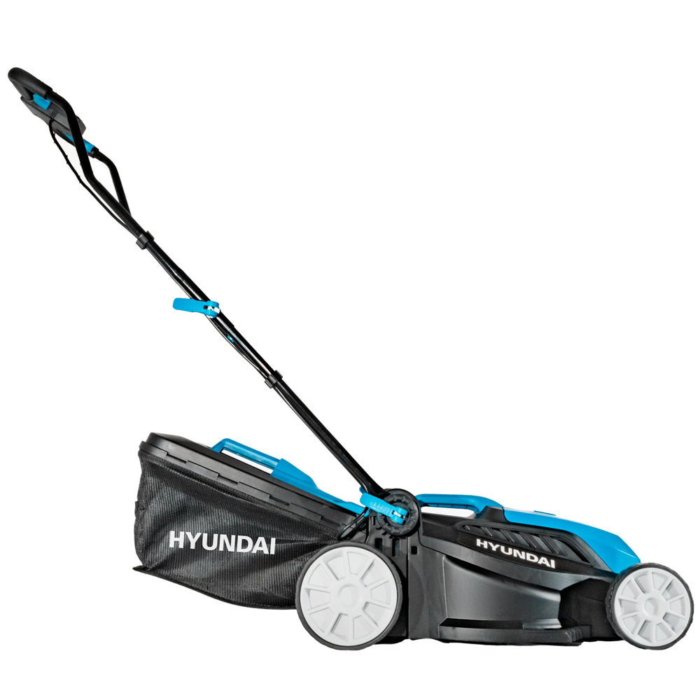 Hyundai HY40CLM38 3-in-1 40V (2x20V) Push Cordless Lawn Mower (with 2 x 4Ah Batteries & Dual Charger)