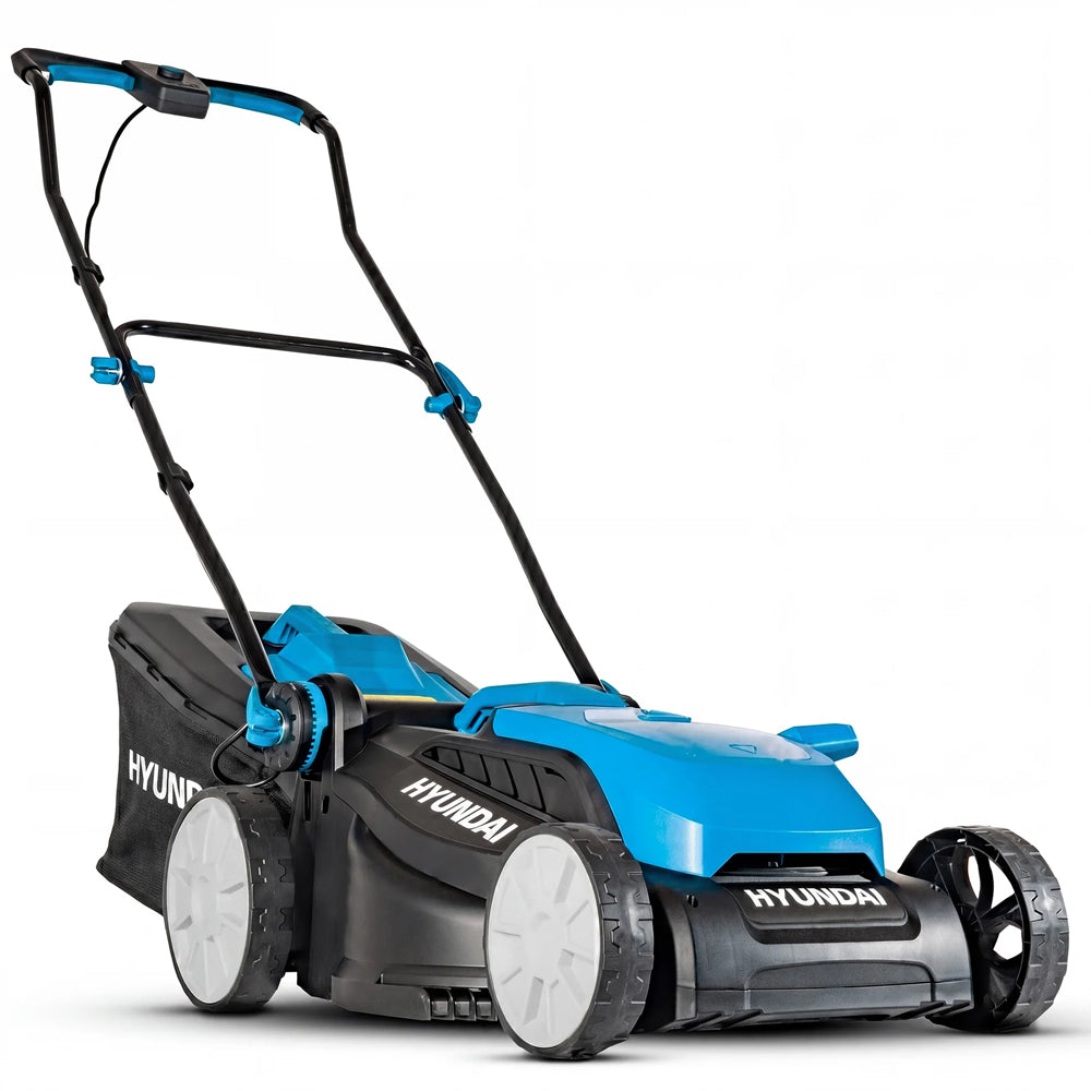 Hyundai HY40CLM38 3-in-1 40V (2x20V) Push Cordless Lawn Mower (with 2 x 4Ah Batteries & Dual Charger)