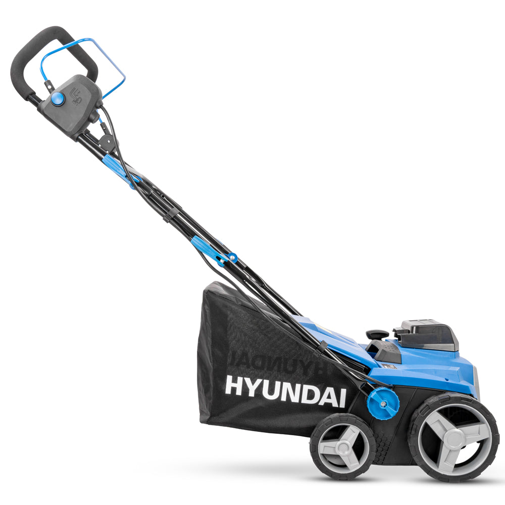 Hyundai HY40CSC38 2-in-1 40V (2x20V) Cordless Lawn Scarifier & Aerator (with 2 x 4Ah Batteries & Dual Charger)