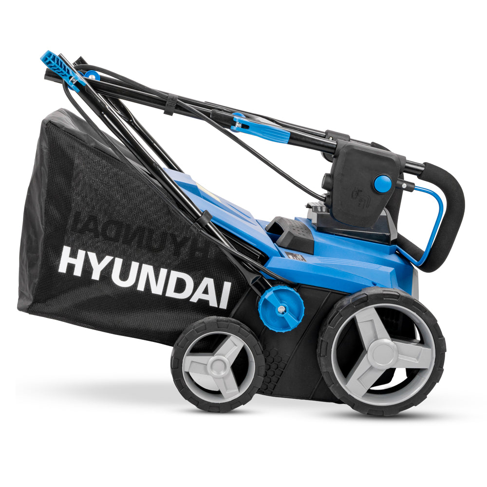 Hyundai HY40CSC38 2-in-1 40V (2x20V) Cordless Lawn Scarifier & Aerator (with 2 x 4Ah Batteries & Dual Charger)