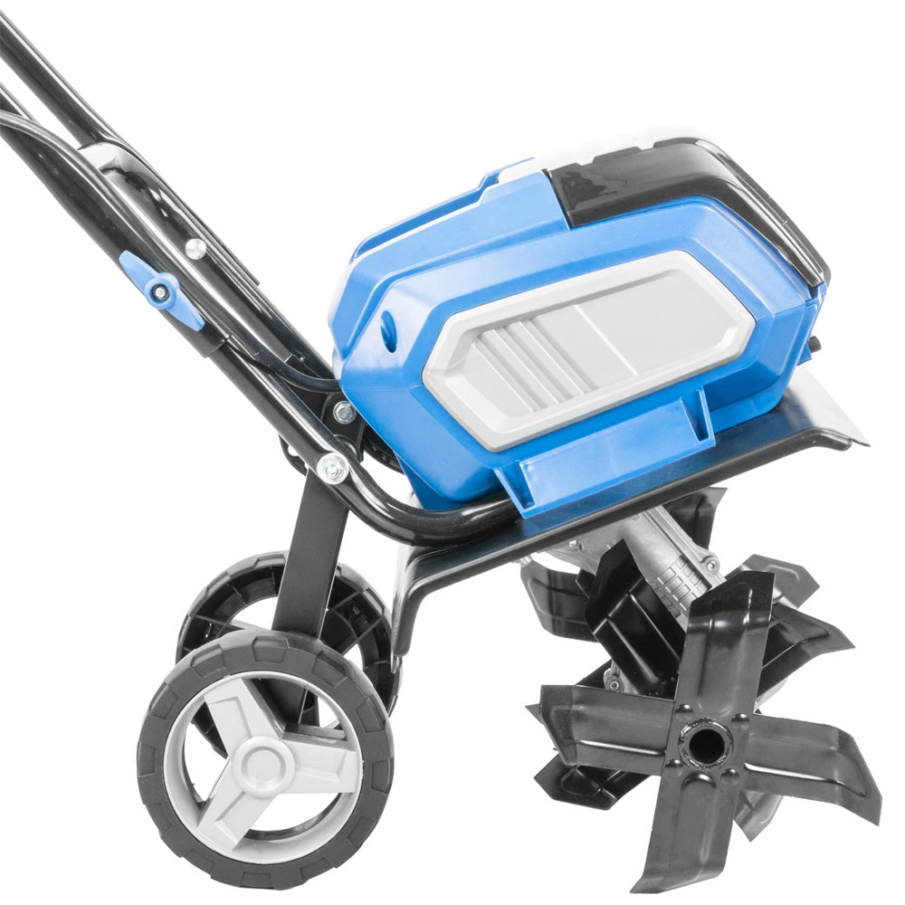 Hyundai HY40CT36 40V (2x20V) Cordless Tiller (with 2 x 4Ah Batteries & Dual Charger)