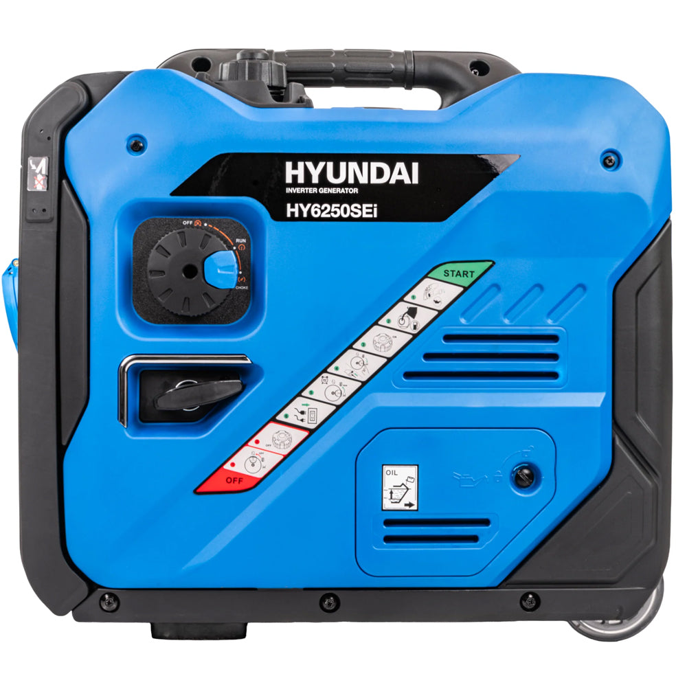 Hyundai HY6250SEi 5.5kW Portable Petrol Inverter Generator