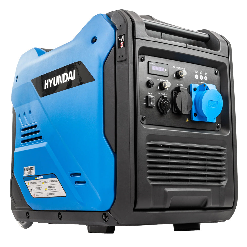Hyundai HY6250SEi 5.5kW Portable Petrol Inverter Generator