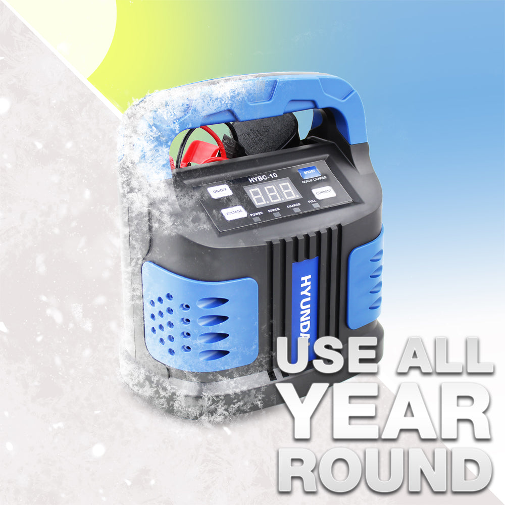 Hyundai HYBC-10 6V / 12V Battery Boost Charger