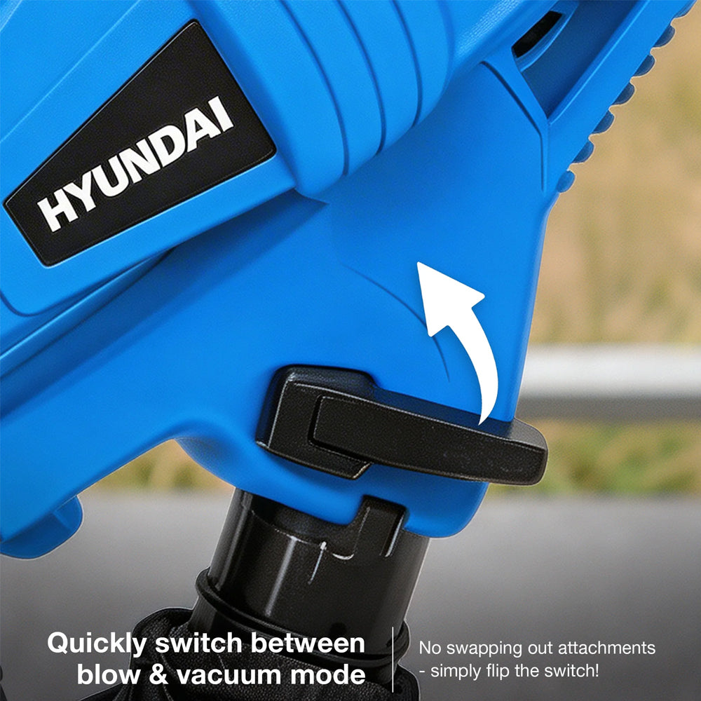 Hyundai HYBV3000E3 3-in-1 Electric Garden Blower / Vacuum / Mulcher