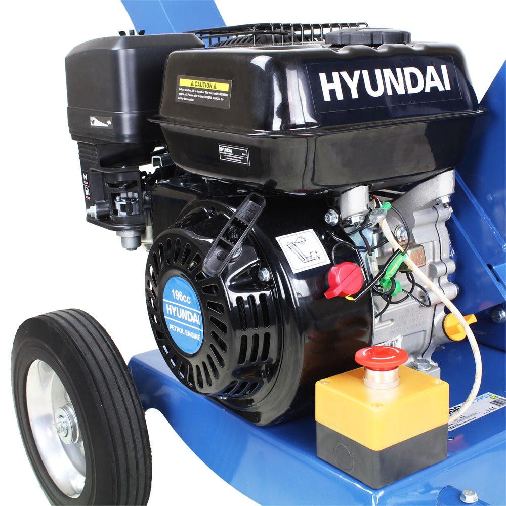 Hyundai HYCH6560 6cm Petrol Wood Chipper