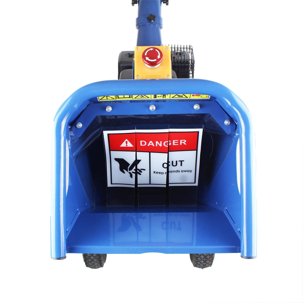 Hyundai HYCH7070E-2 7cm Towable Petrol Wood Chipper (Electric Start)