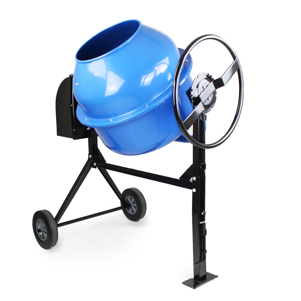 Hyundai HYCM160E 160 Litre Portable 650W Electric Cement / Concrete Mixer