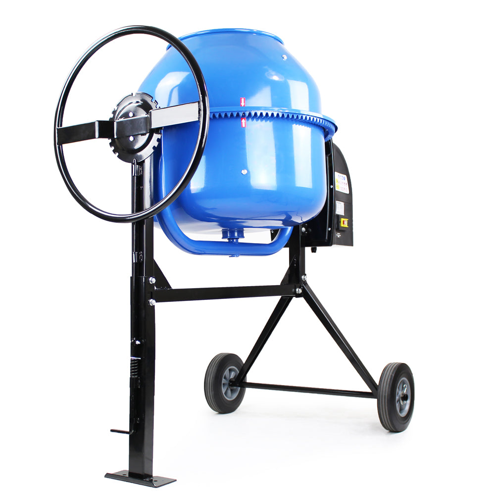 Hyundai HYCM160E 160 Litre Portable 650W Electric Cement / Concrete Mixer