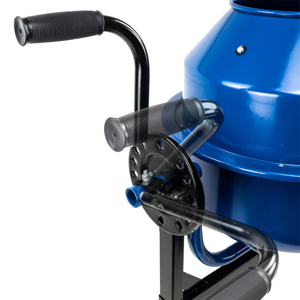 Hyundai HYCM63E 63 Litre Portable 220W Electric Cement / Concrete Mixer