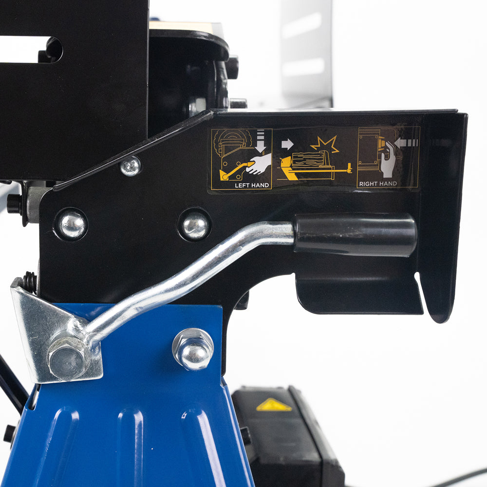 Hyundai HYLS7000HE 7 Ton Horizontal Electric Log Splitter + 1361150 4-Way Cross Wedge Kit