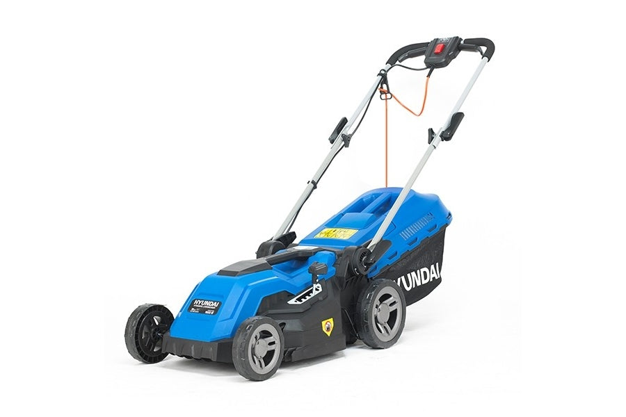 Hyundai HYM3800E 38cm 1600W Electric Mulching Lawn Mower with Rear Roller