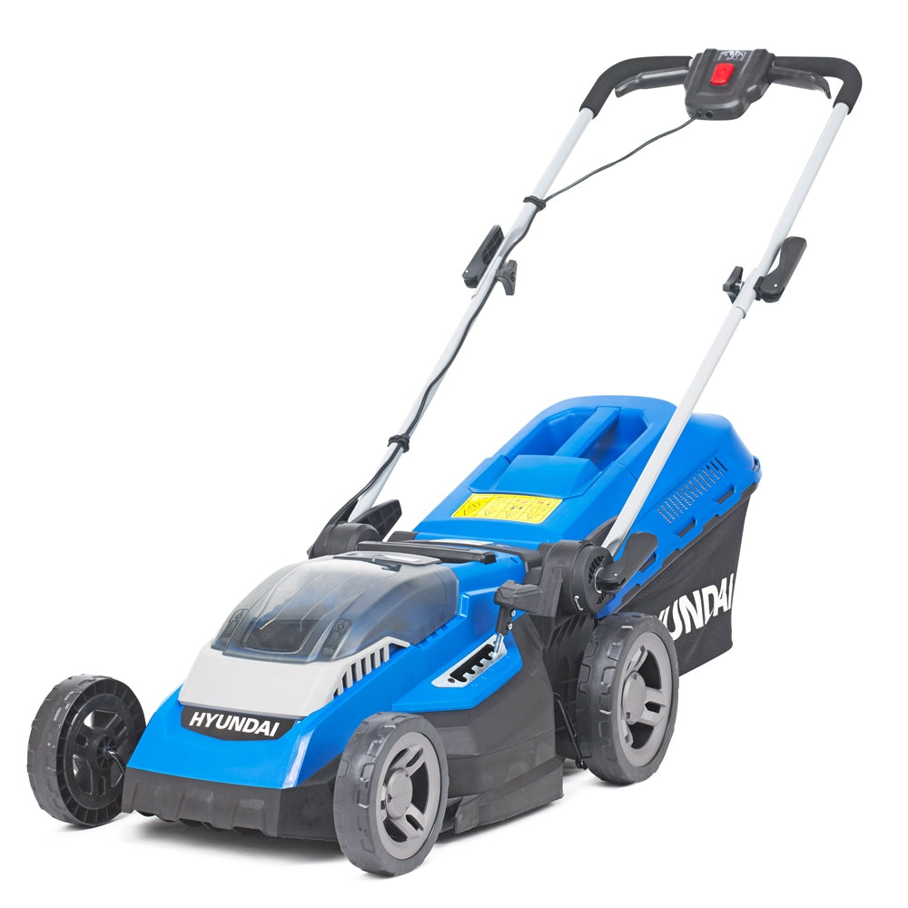 Hyundai HYM40Li380P 40V Push Cordless Lawn Mower with Rear Roller (with 2.5Ah Battery & Charger)
