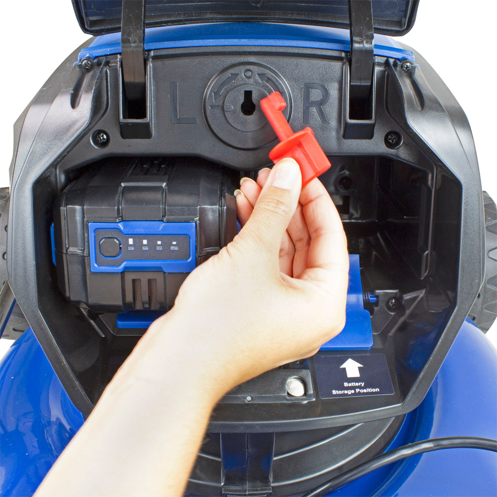 Hyundai HYM40Li420P 40V Push Cordless Lawn Mower (with 2.5Ah Battery & Charger)