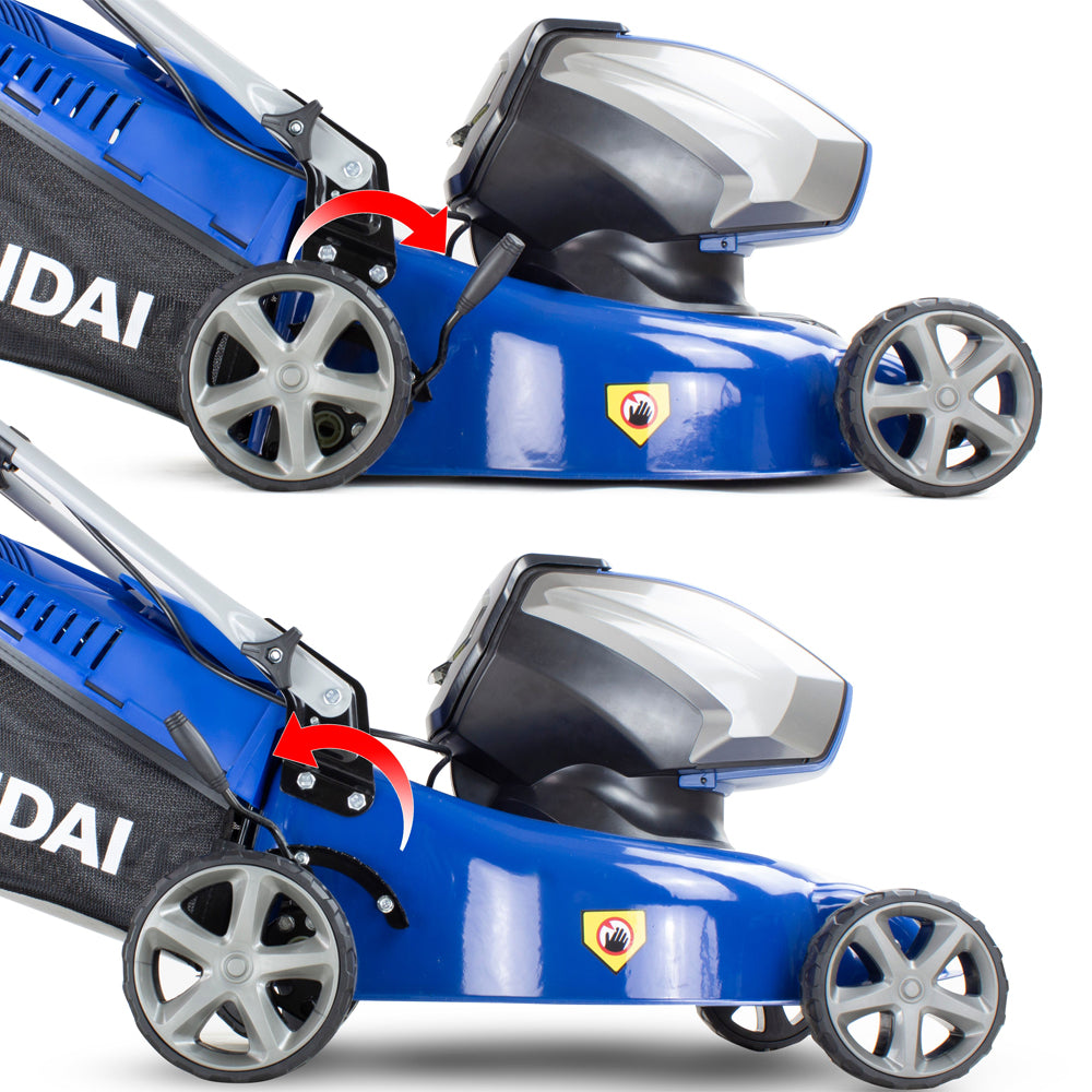 Hyundai HYM40Li420P 40V Push Cordless Lawn Mower (with 2.5Ah Battery & Charger)