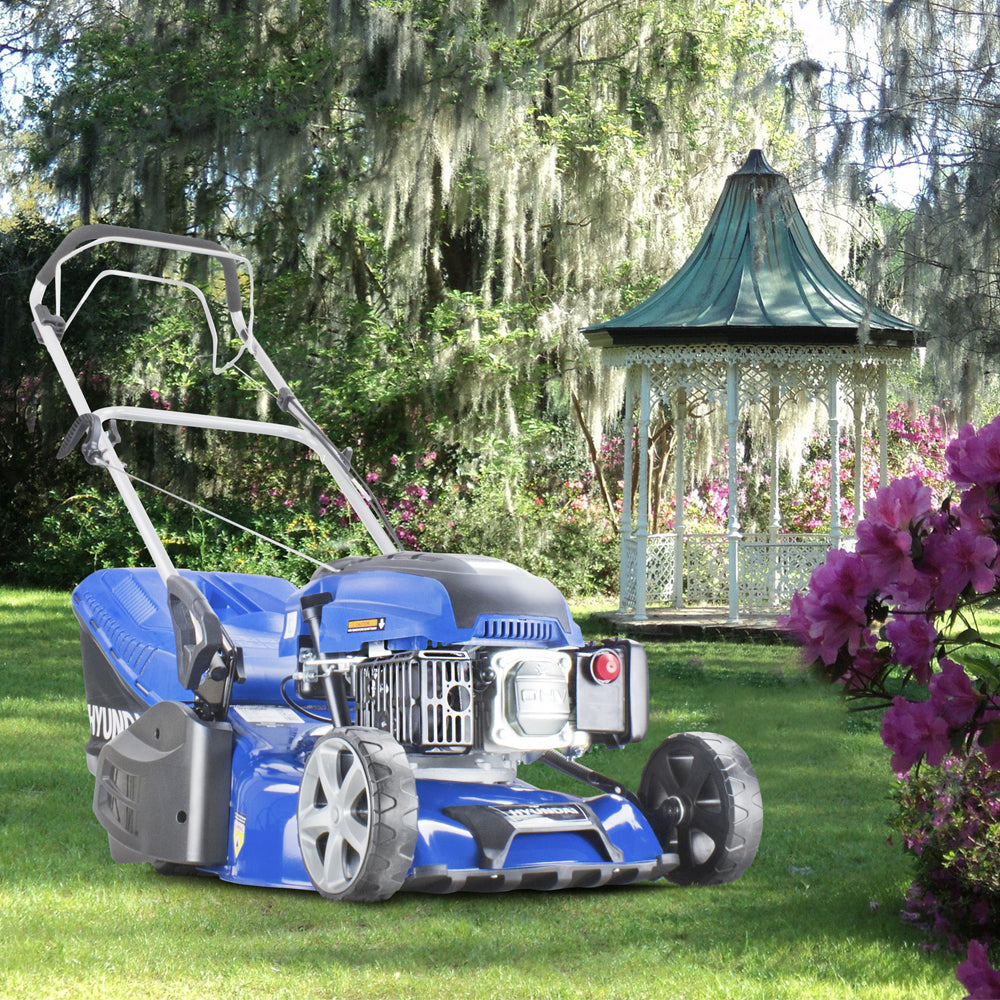 Hyundai HYM430SPR Self-Propelled Rear Roller Petrol Lawn Mower