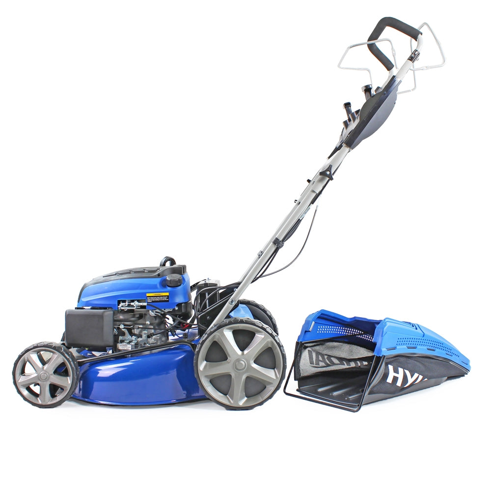 Hyundai HYM510SPE 4-in-1 4-Speed Self-Propelled Petrol Lawn Mower (Electric Start)