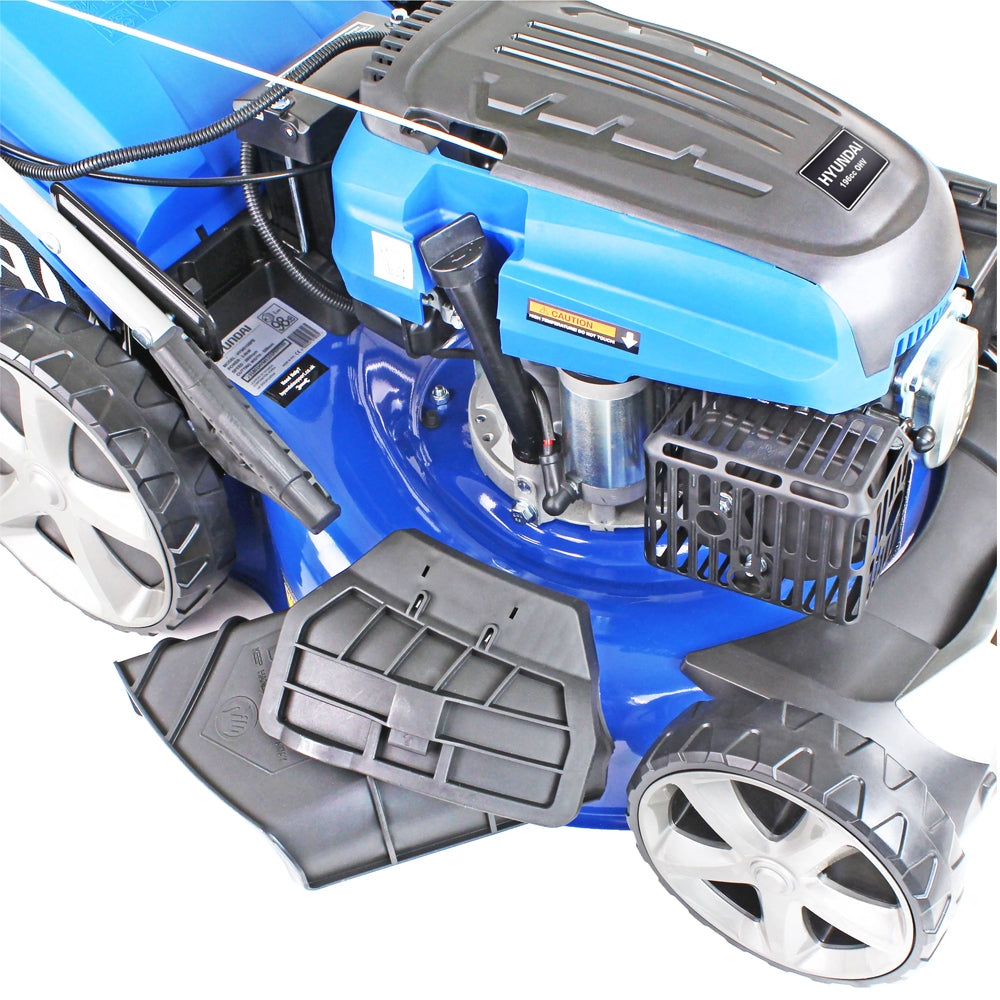 Hyundai HYM510SPE 4-in-1 4-Speed Self-Propelled Petrol Lawn Mower (Electric Start)
