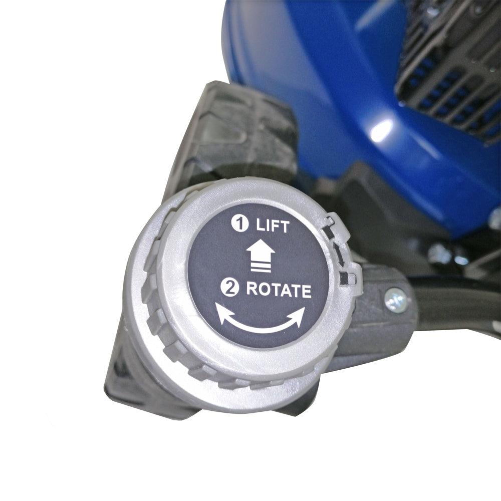 Hyundai HYM510SPEZ Zero-Turn Ultra Low Cut 4-Speed Self-Propelled Petrol Lawn Mower (Electric Start)