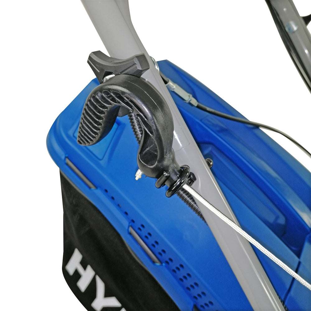 Hyundai HYM510SPEZ Zero-Turn Ultra Low Cut 4-Speed Self-Propelled Petrol Lawn Mower (Electric Start)