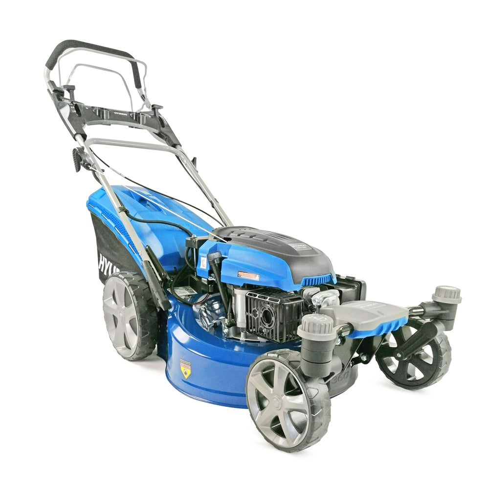 Hyundai HYM510SPEZ Zero-Turn Ultra Low Cut 4-Speed Self-Propelled Petrol Lawn Mower (Electric Start)