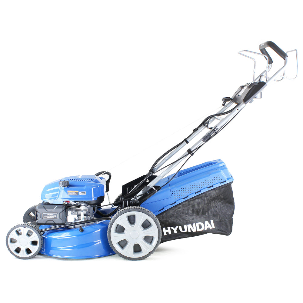 Hyundai HYM530SPE 53cm 224cc 4-in-1 Self-Propelled Petrol Lawn Mower (Electric Start)