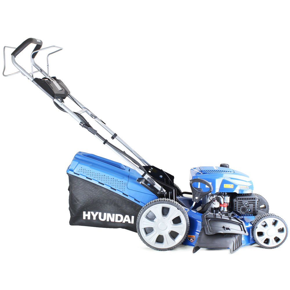 Hyundai HYM530SPE 53cm 224cc 4-in-1 Self-Propelled Petrol Lawn Mower (Electric Start)