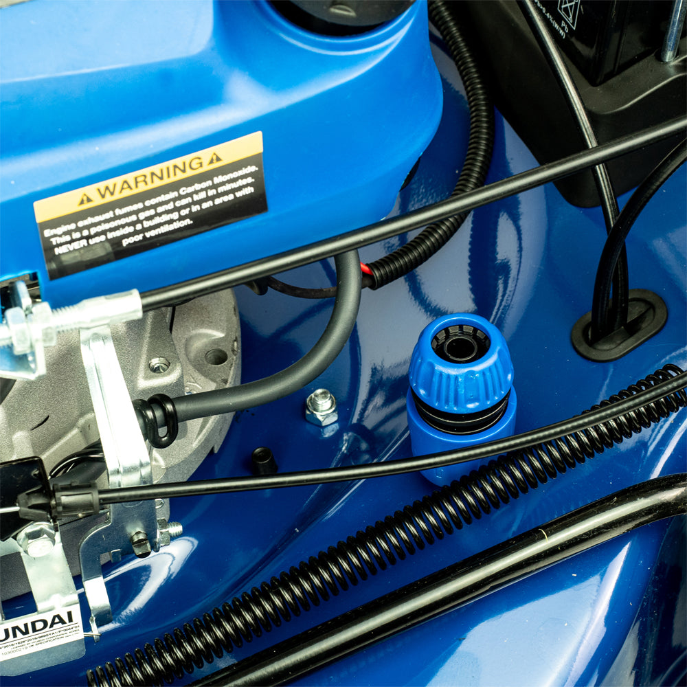 Hyundai HYM560SPE 4-in-1 4-Speed Self-Propelled Petrol Lawn Mower (Electric Start)