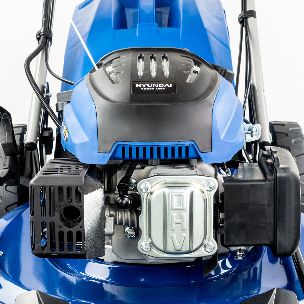 Hyundai HYM560SPE 4-in-1 4-Speed Self-Propelled Petrol Lawn Mower (Electric Start)