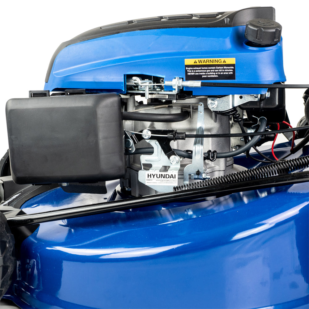Hyundai HYM560SPE 4-in-1 4-Speed Self-Propelled Petrol Lawn Mower (Electric Start)