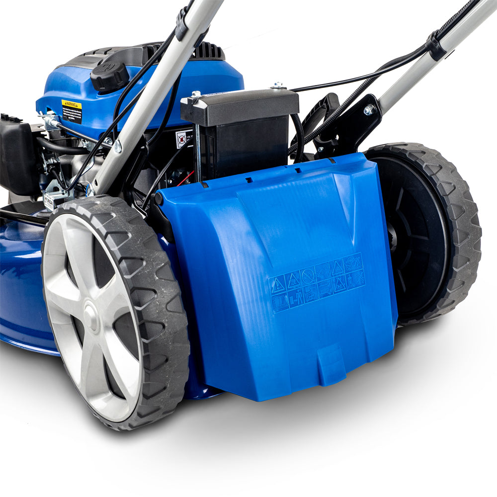 Hyundai HYM560SPE 4-in-1 4-Speed Self-Propelled Petrol Lawn Mower (Electric Start)