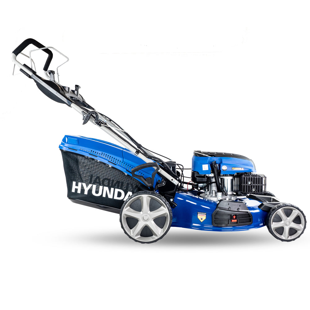 Hyundai HYM560SPE 4-in-1 4-Speed Self-Propelled Petrol Lawn Mower (Electric Start)