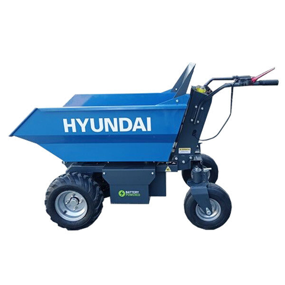 Hyundai HYMD500B 500kg Battery-Powered 48V Mini Dumper