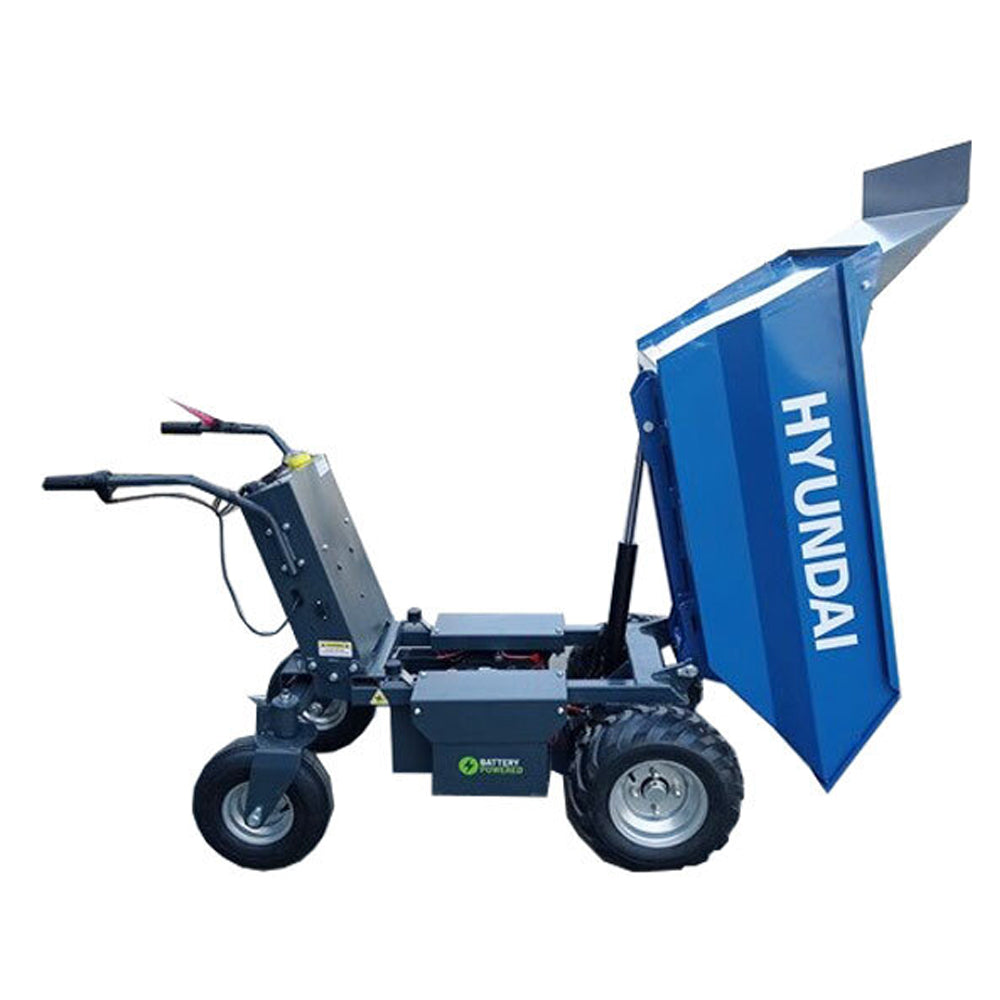 Hyundai HYMD500B 500kg Battery-Powered 48V Mini Dumper