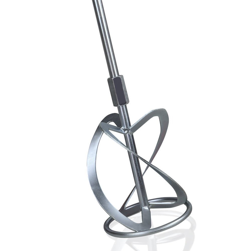 Hyundai HYPM1600E 1600W Electric Paddle Mixer with 5-Piece Trowel Set