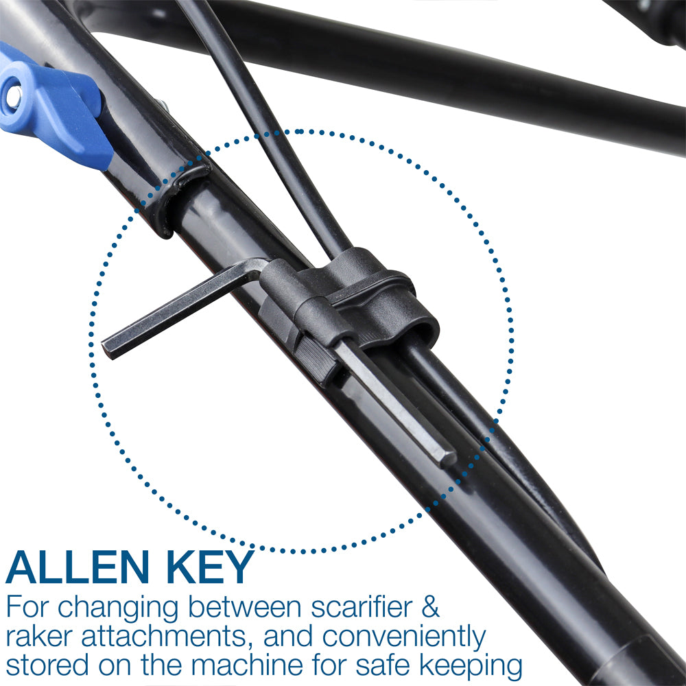 Hyundai HYSC1800E 2-in-1 Electric Scarifier / Lawn Rake