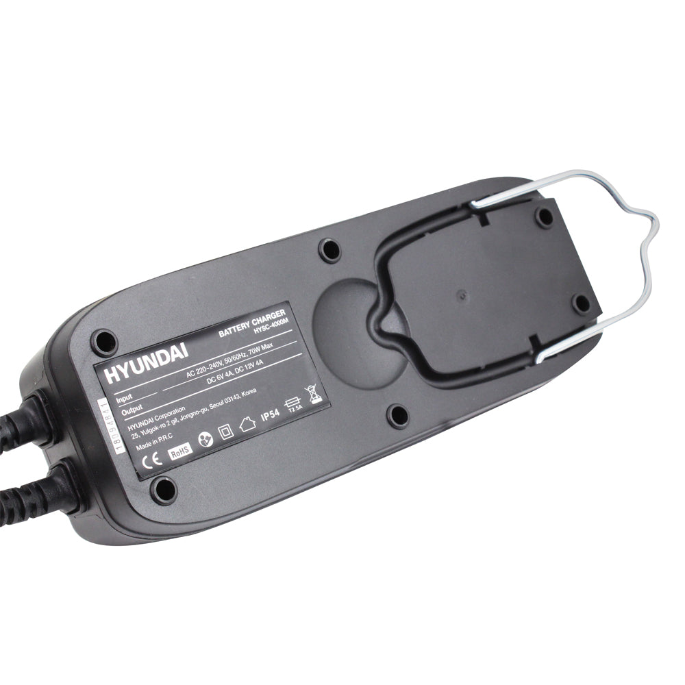 Hyundai HYSC-4000M SMART 6V / 12V Car Battery Charger