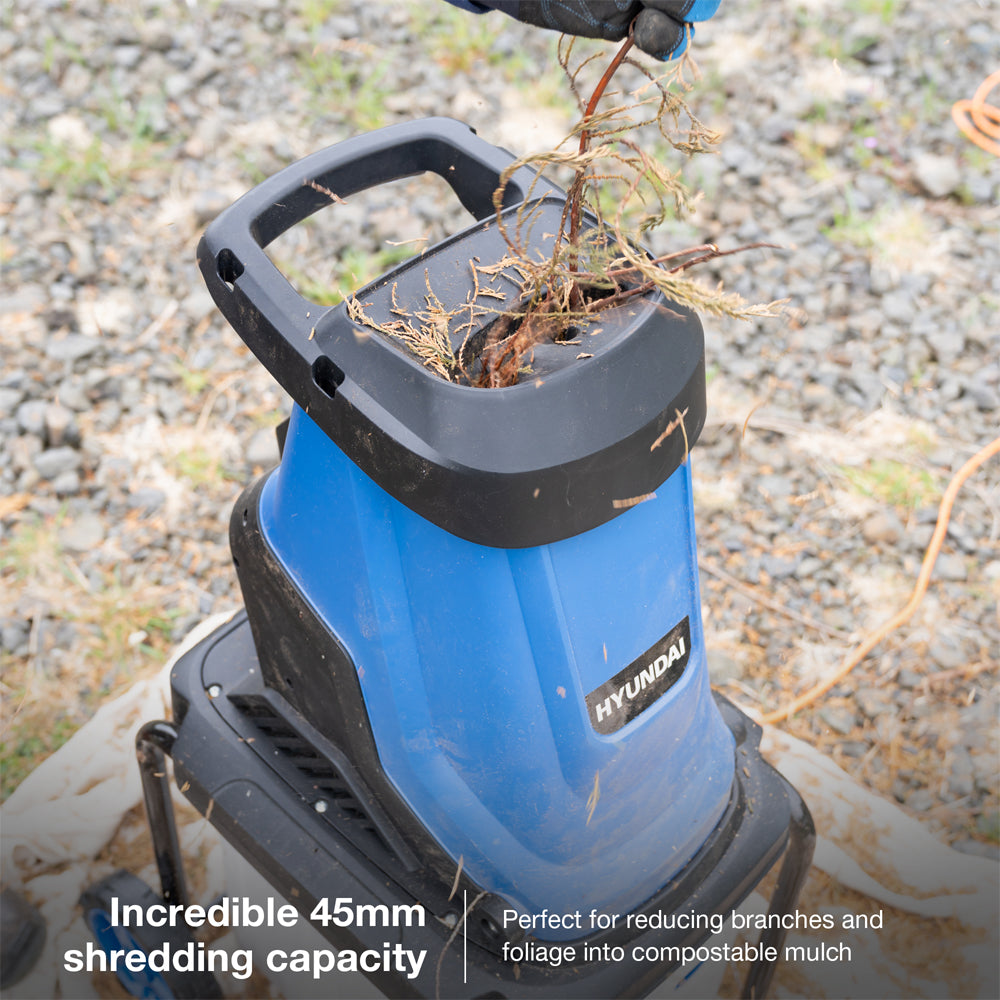 Hyundai HYSH3000E 3000W Electric Garden Shredder