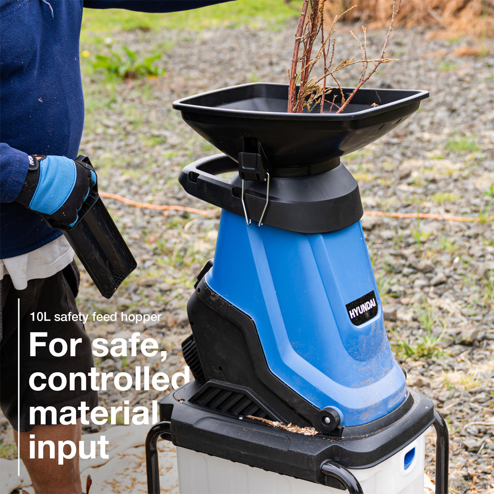 Hyundai HYSH3000E 3000W Electric Garden Shredder