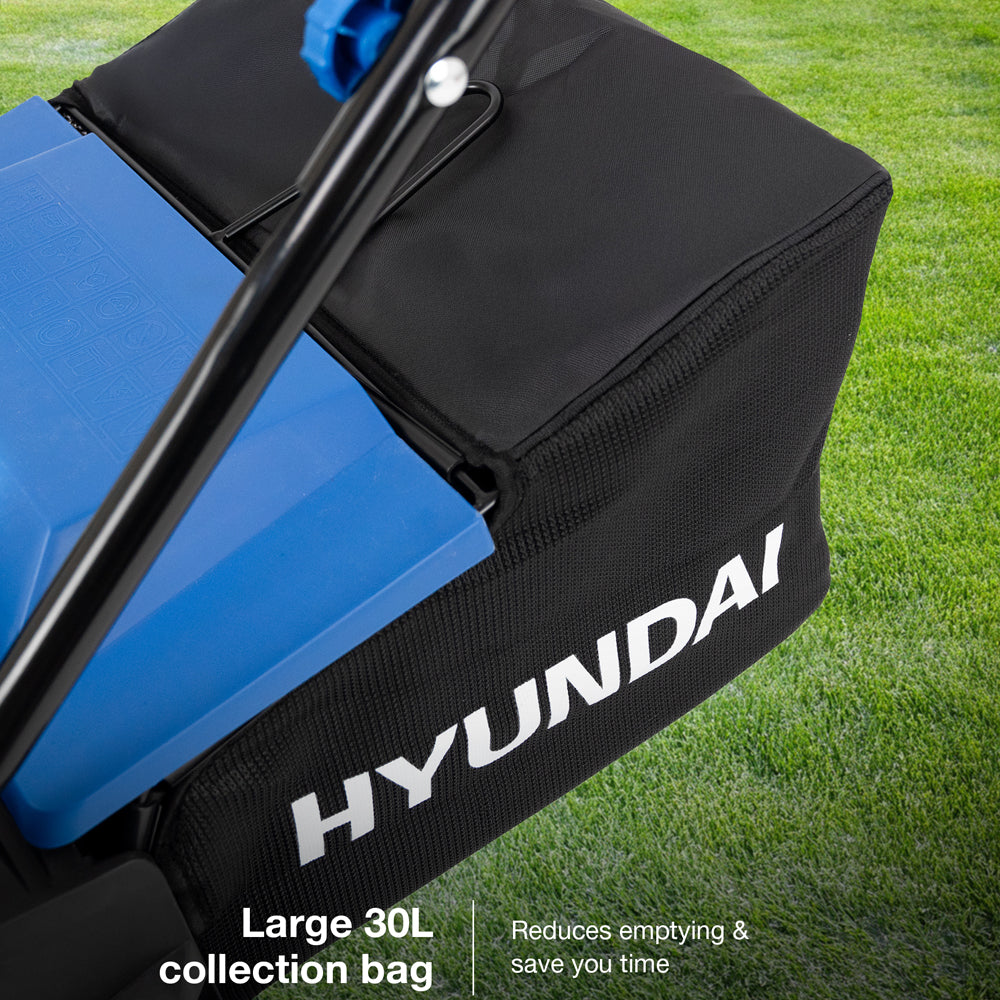 Hyundai HYSW1500E 1500W 32cm Electric Artificial Grass Sweeper / Lawn Brush