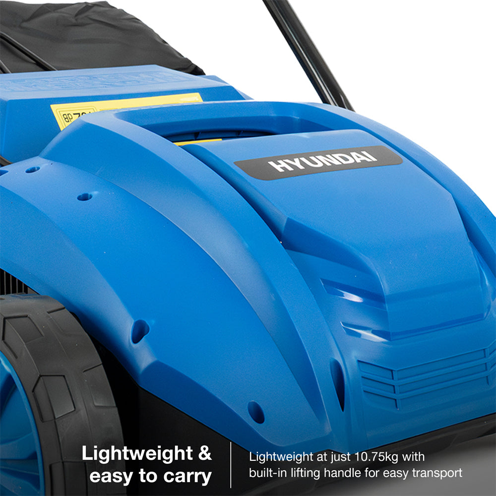 Hyundai HYSW1500E 1500W 32cm Electric Artificial Grass Sweeper / Lawn Brush