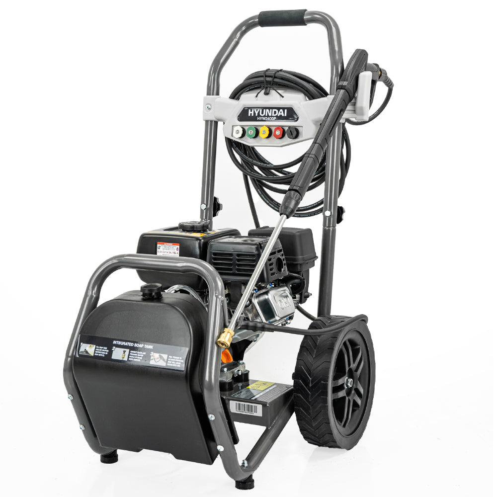 Hyundai HYW3400P 3400psi 9L/min 209cc Petrol Pressure Washer