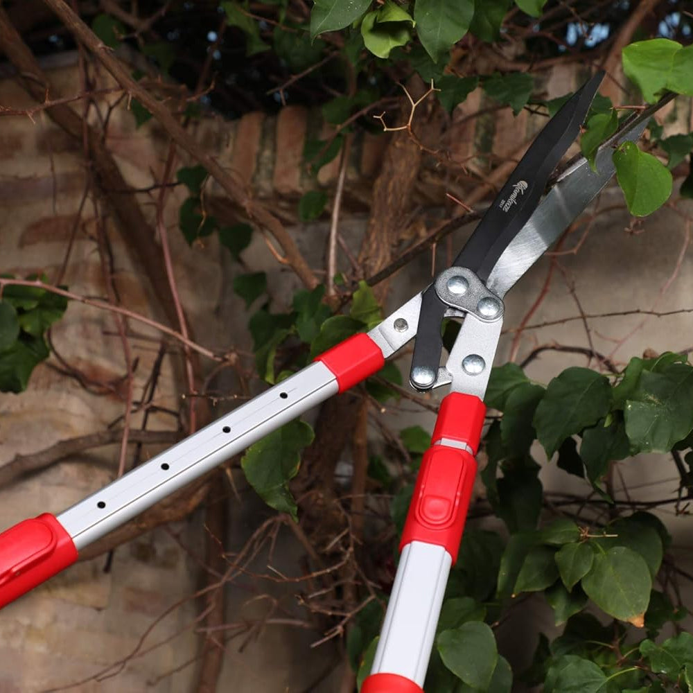 Kamikaze Garden KM-40 Telescopic Wavy Blade Hedge Shears