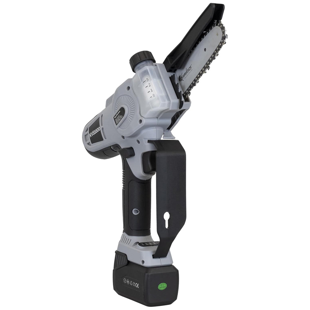 Kamikaze KVS 5500 14.4V Cordless Mini Chainsaw (with 2 x 4Ah Batteries & Charger)