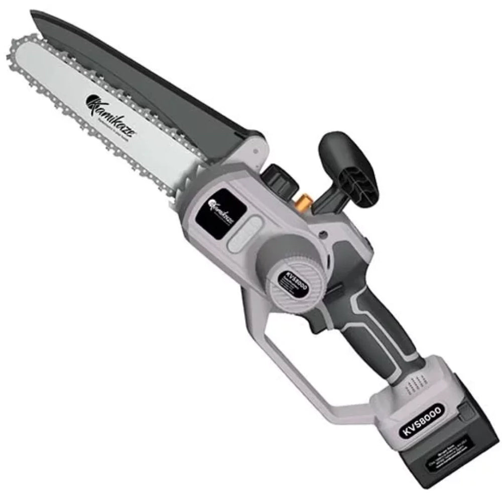 Kamikaze KVS 8000 21.6V Cordless Mini Chainsaw (with 2 x 4Ah Batteries & Charger)