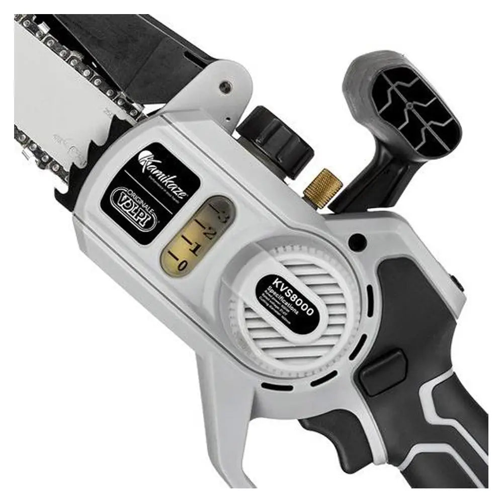 Kamikaze KVS 8000 21.6V Cordless Mini Chainsaw (with 2 x 4Ah Batteries & Charger)