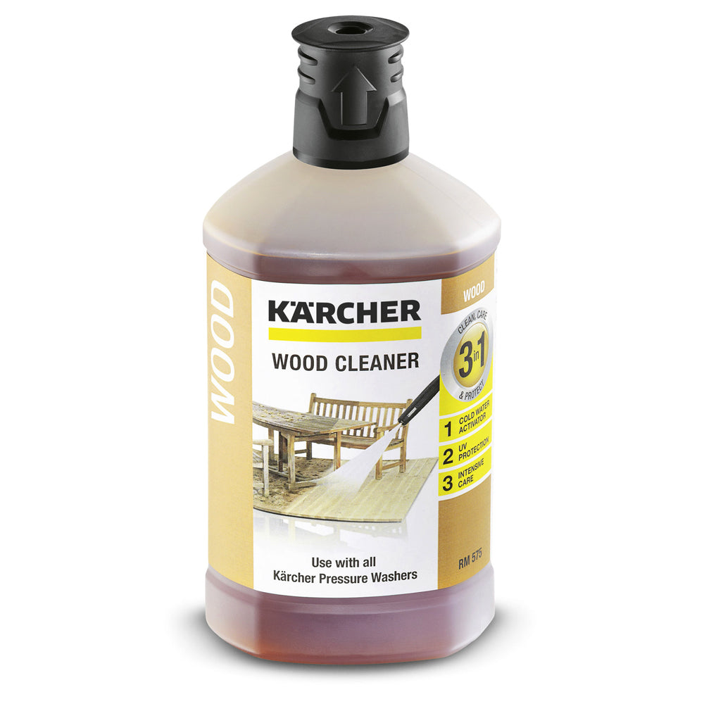 Kärcher RM 612 3-in-1 Wood Cleaner for Pressure Washers - 1 Litre