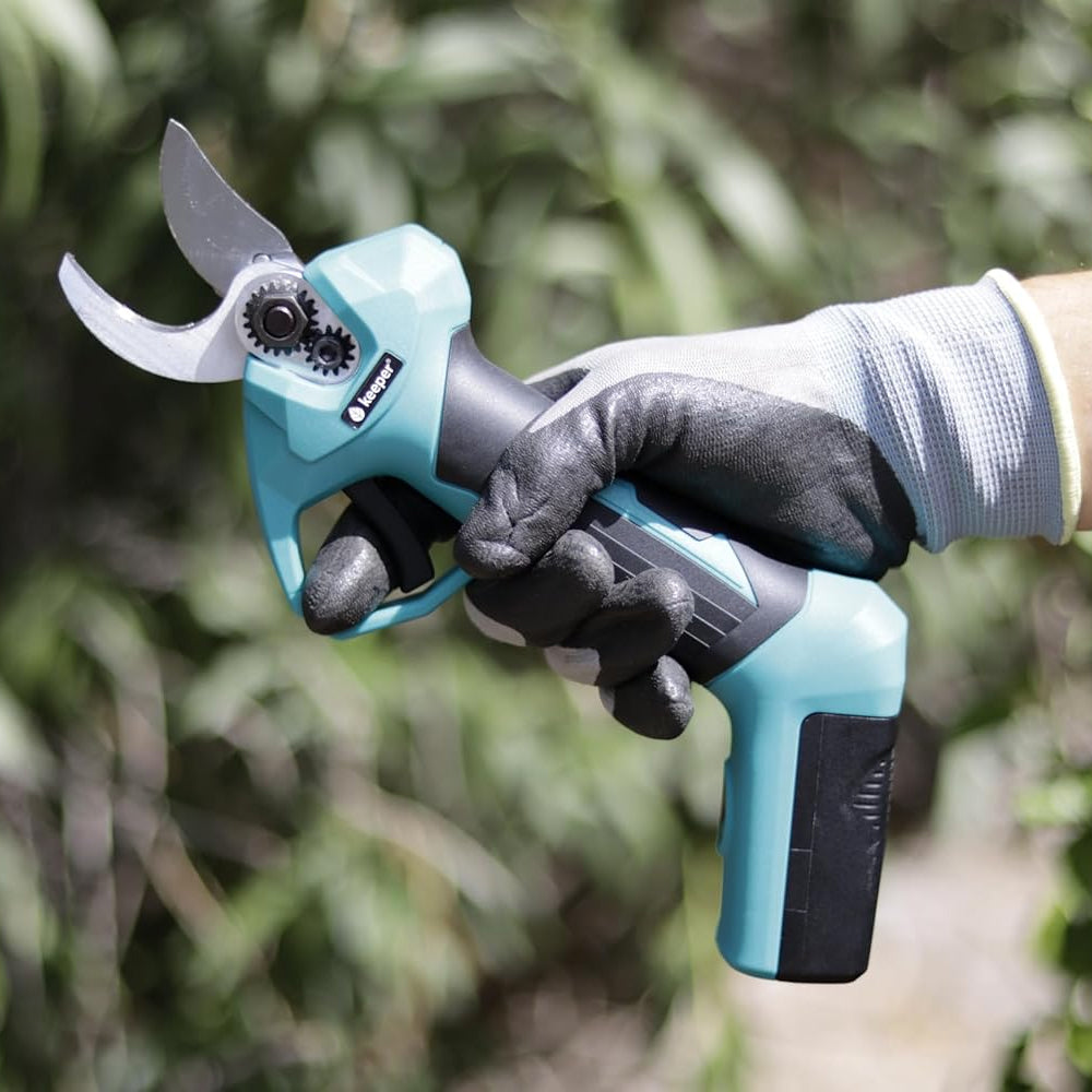 Keeper KP25 7.2V Cordless Pruning Shears (with 2.5Ah Battery & USB Charger)